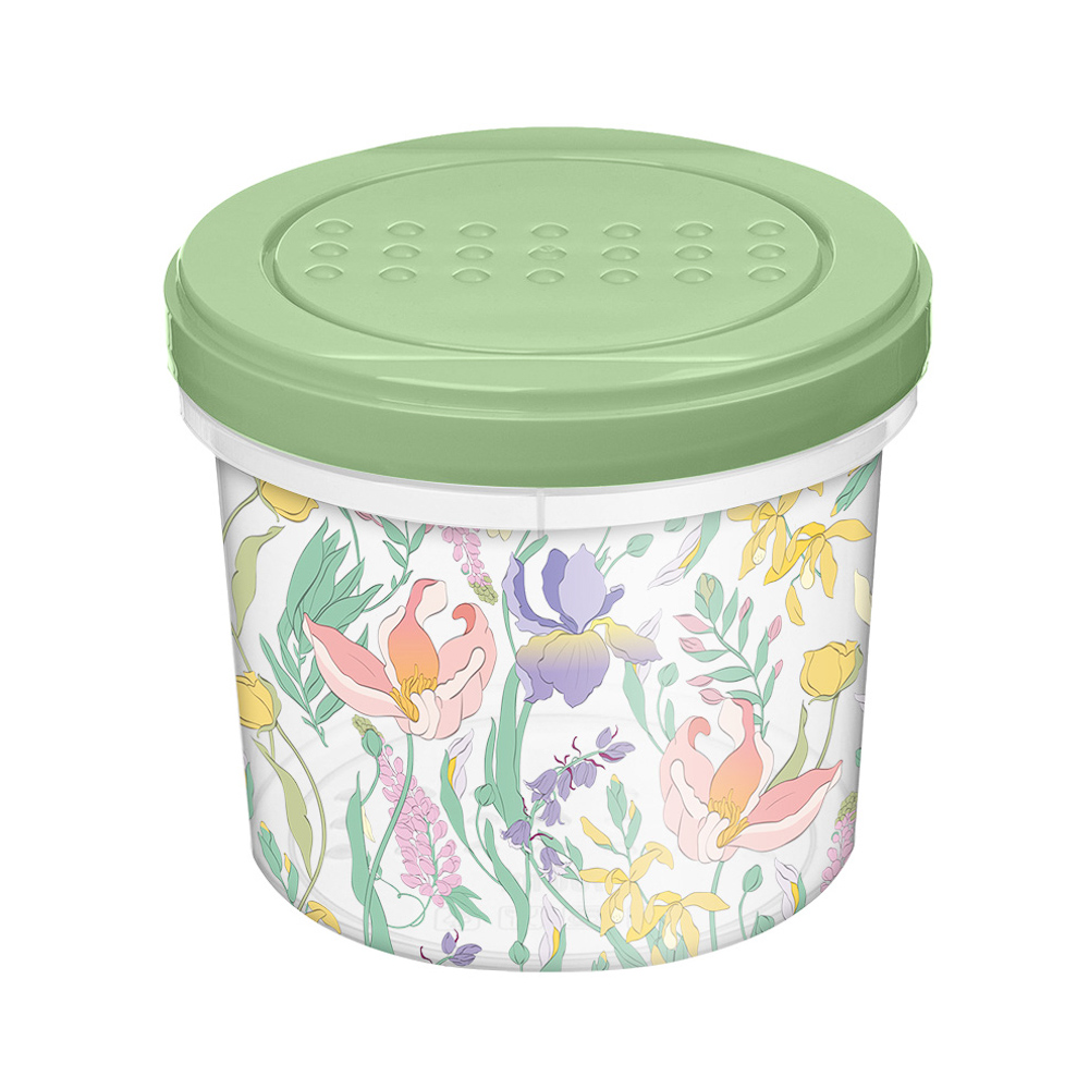 Ботаника Банка с завинчивающейся крышкой 1л, пластик, 3 цвета - #2