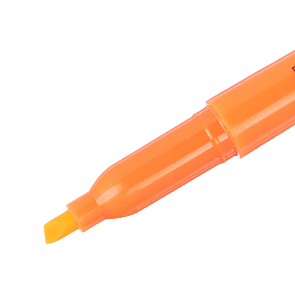 Маркер-выделитель, оранжевый, линия 4мм - #4