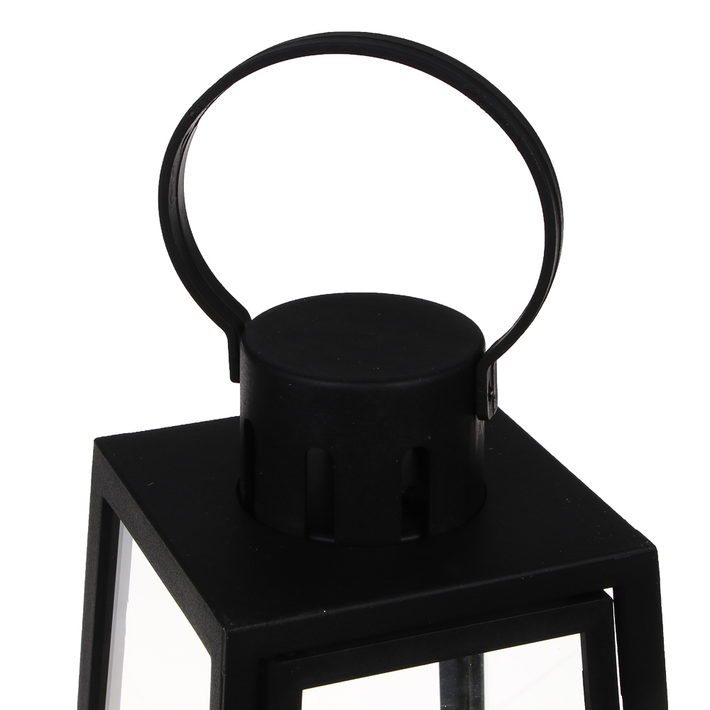 Светильник декоративный LED в виде фонаря тм СНОУ БУМ, 13x13x26см, PP, стекло, 3xAAA - #4