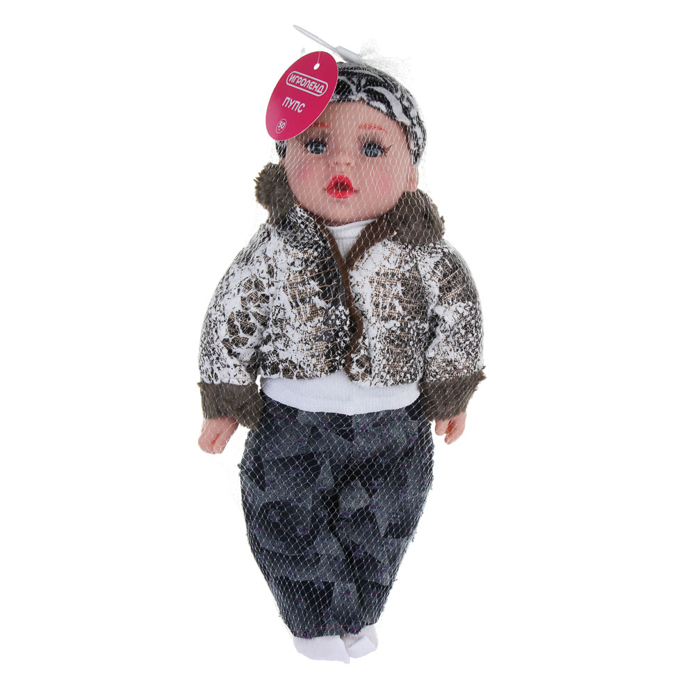 ИГРОЛЕНД Пупс мягкое тело, звук, 50см, пластик, полиэстер, 3хAG13, 4 диз. - #4