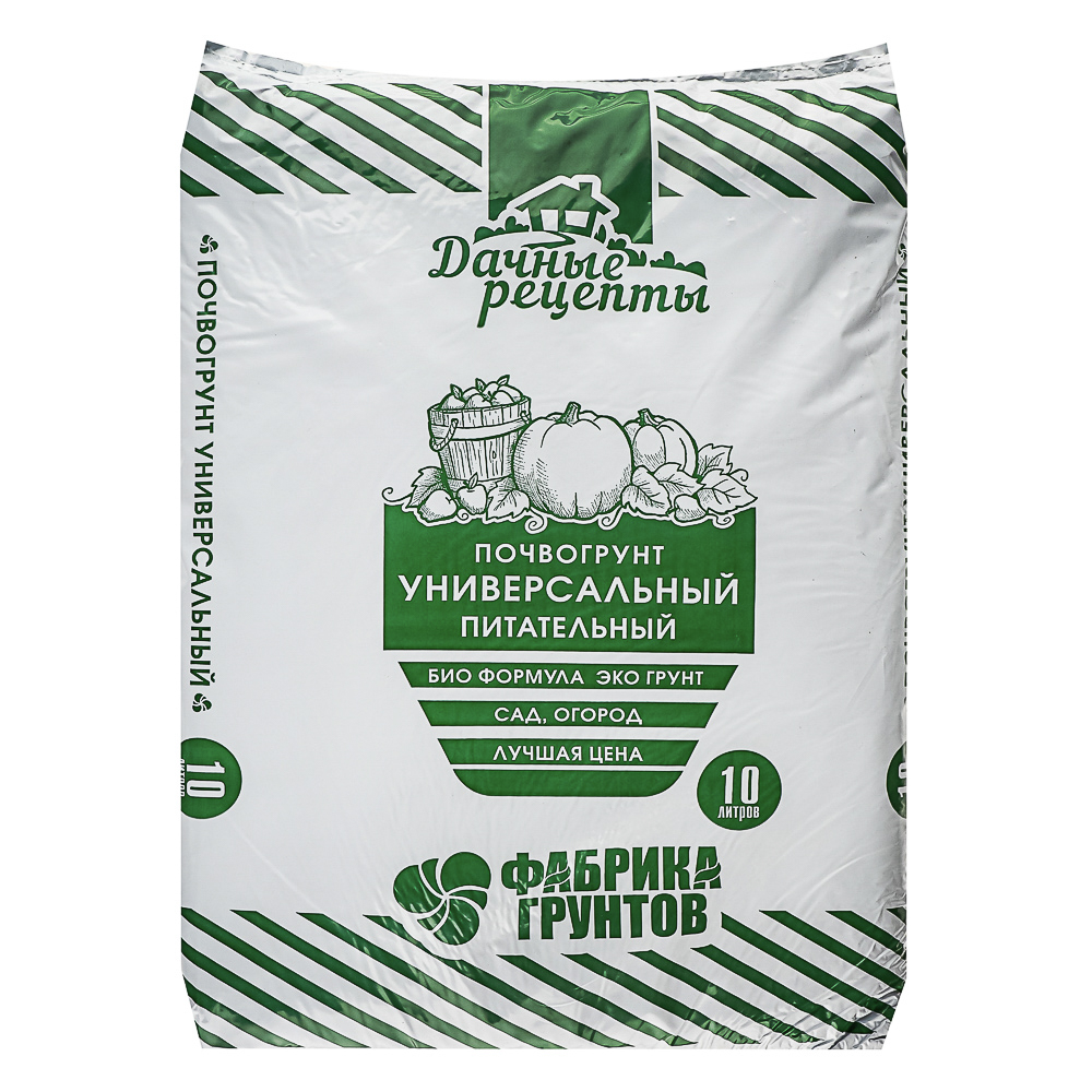 Почвогрунт Универсальный питательный 10л, Дачные рецепты ЕКБ - #1