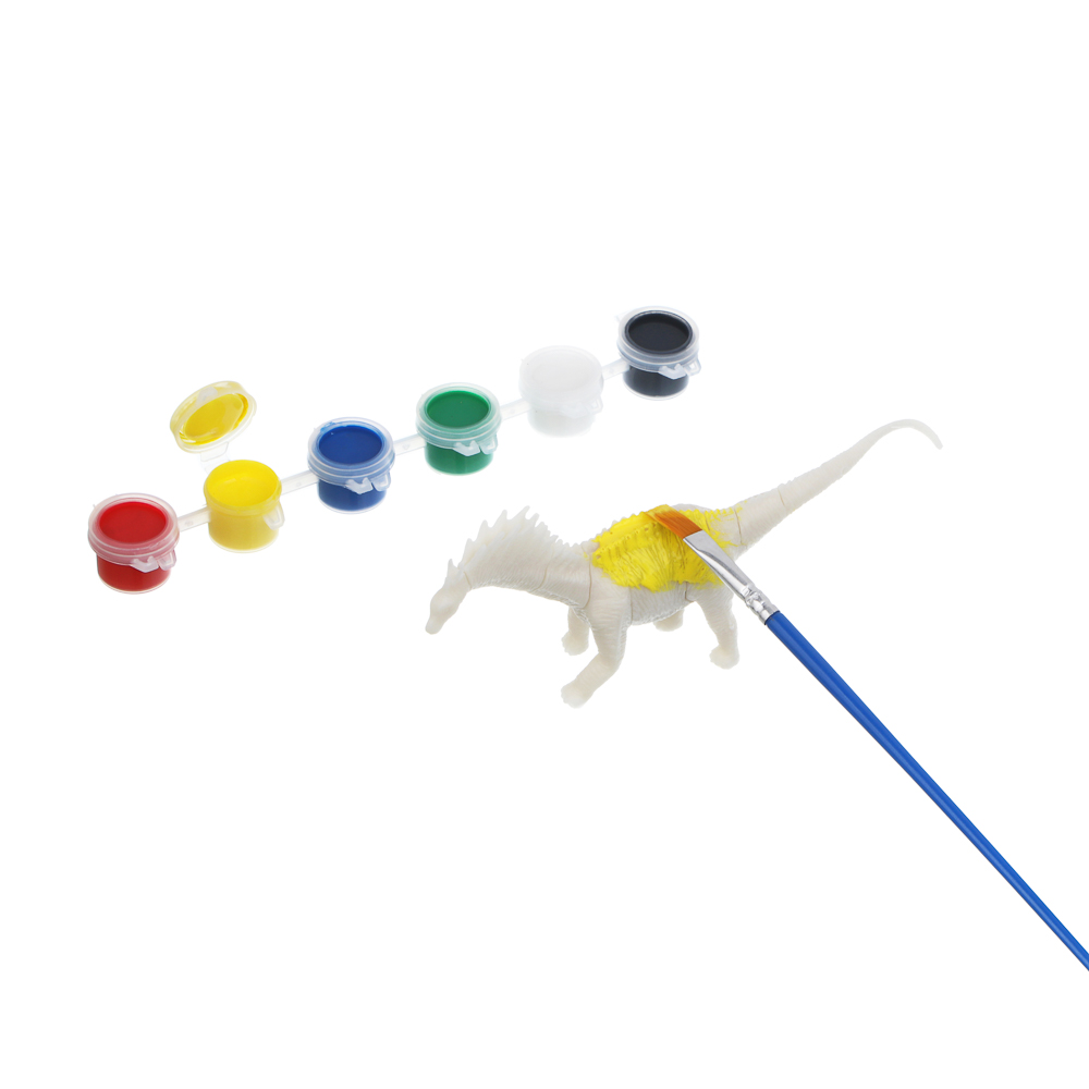 ИГРОЛЕНД Набор для творчества "Диномир", ABS, PVC, акрил, 22,8х17,5х17,5см - #17