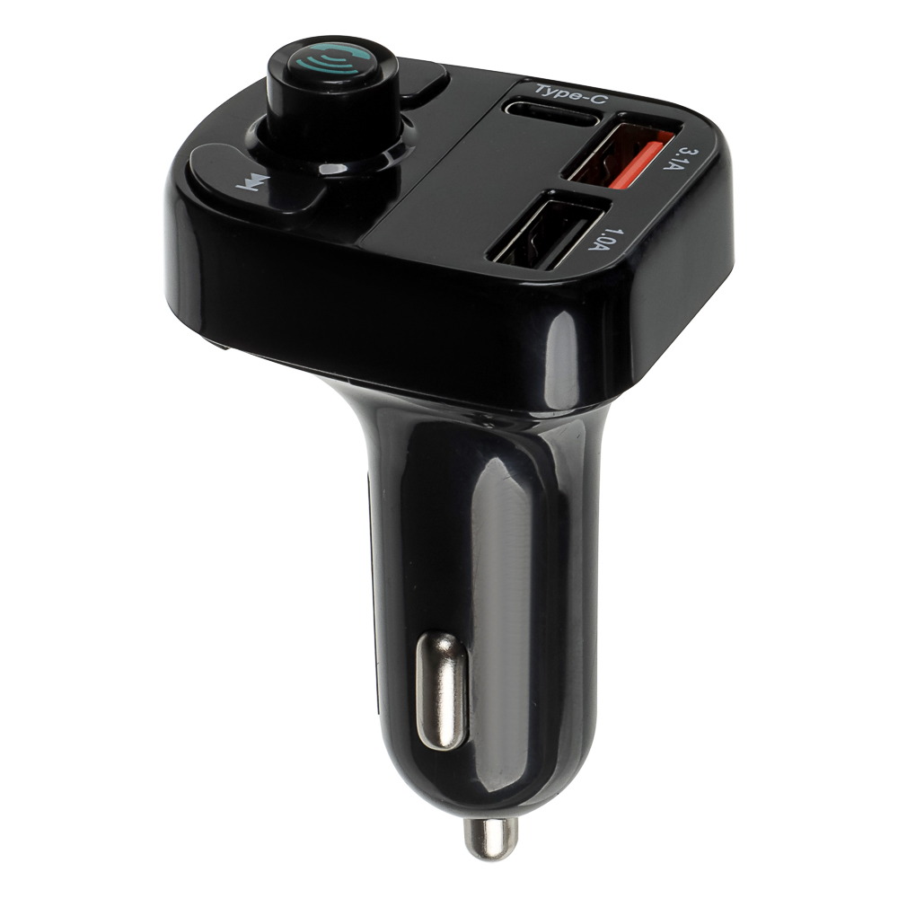 NG Трансмиттер FM, беспроводное BT соединение, USB-A, USB-C, быстрая зарядка QC, PD - #1