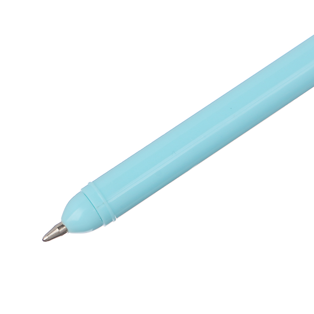 ClipStudio Ручка шариковая с брелоками в форме зверят на подвеске,синяя,корпус 17 см,пластик,4 диз. - #5