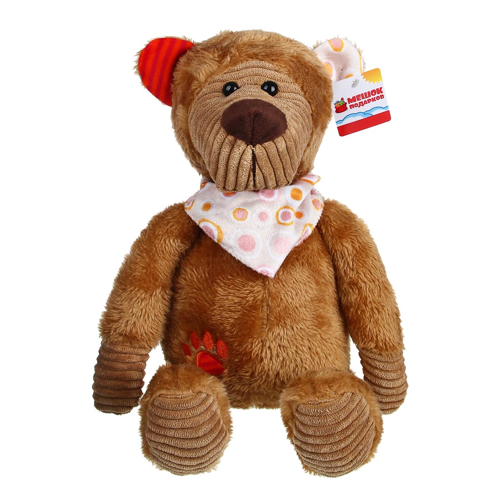 МЕШОК ПОДАРКОВ Игрушка мягкая "Игрушка с заплаткой", полиэстер, 25-37 см, 4 дизайна - #6