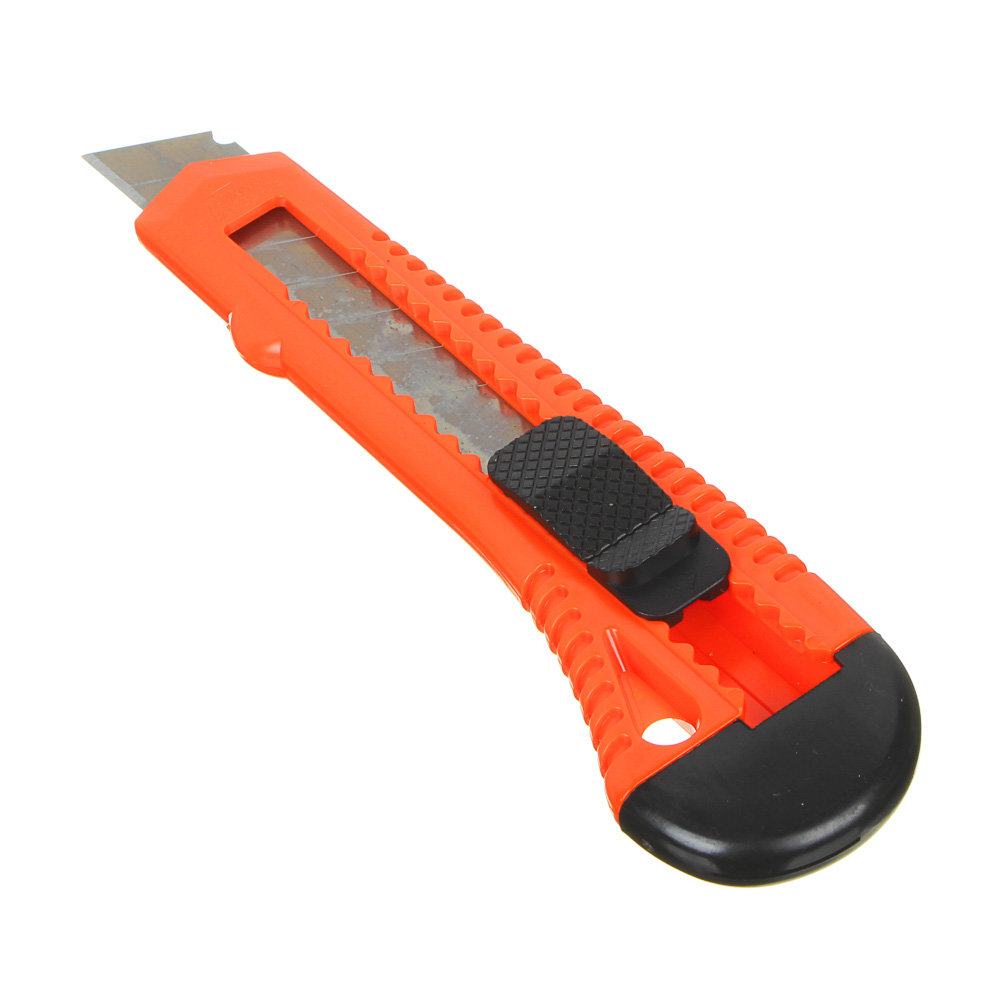 Нож универсальный HEADMAN пластиковый с сегментированным лезвием 18мм (квадр. фиксатор) - #1