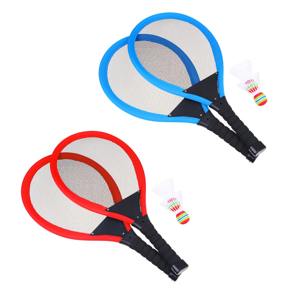 Набор для бадминтона, тм BY SPORT, 2 ракетки 55см с 9LED диодами, 1 волан c LED, 1 волан без LED - #3