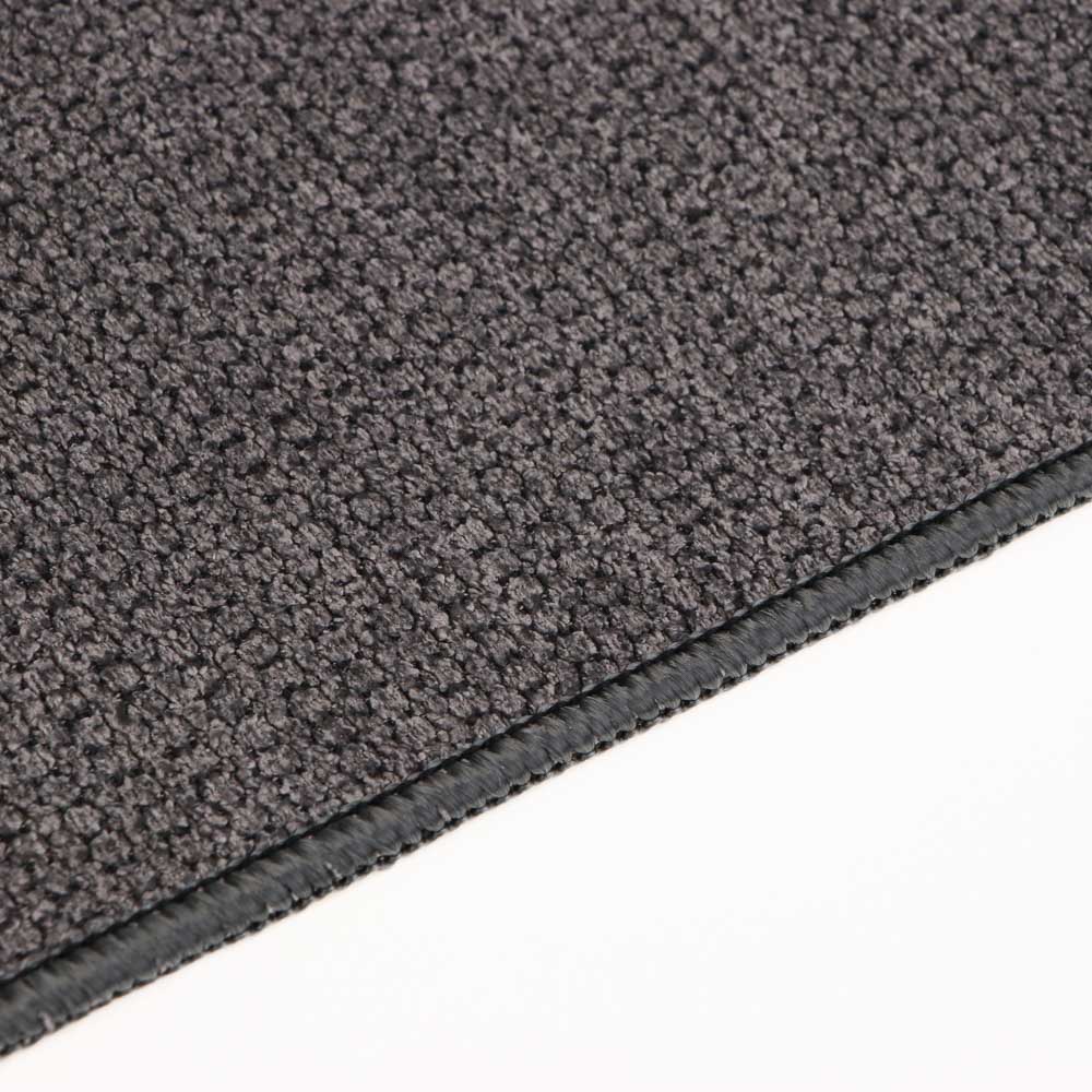 Коврик для ванной комнаты тм VETTA Canva, замша 260г/м², резина, 75х45см, серый - #3