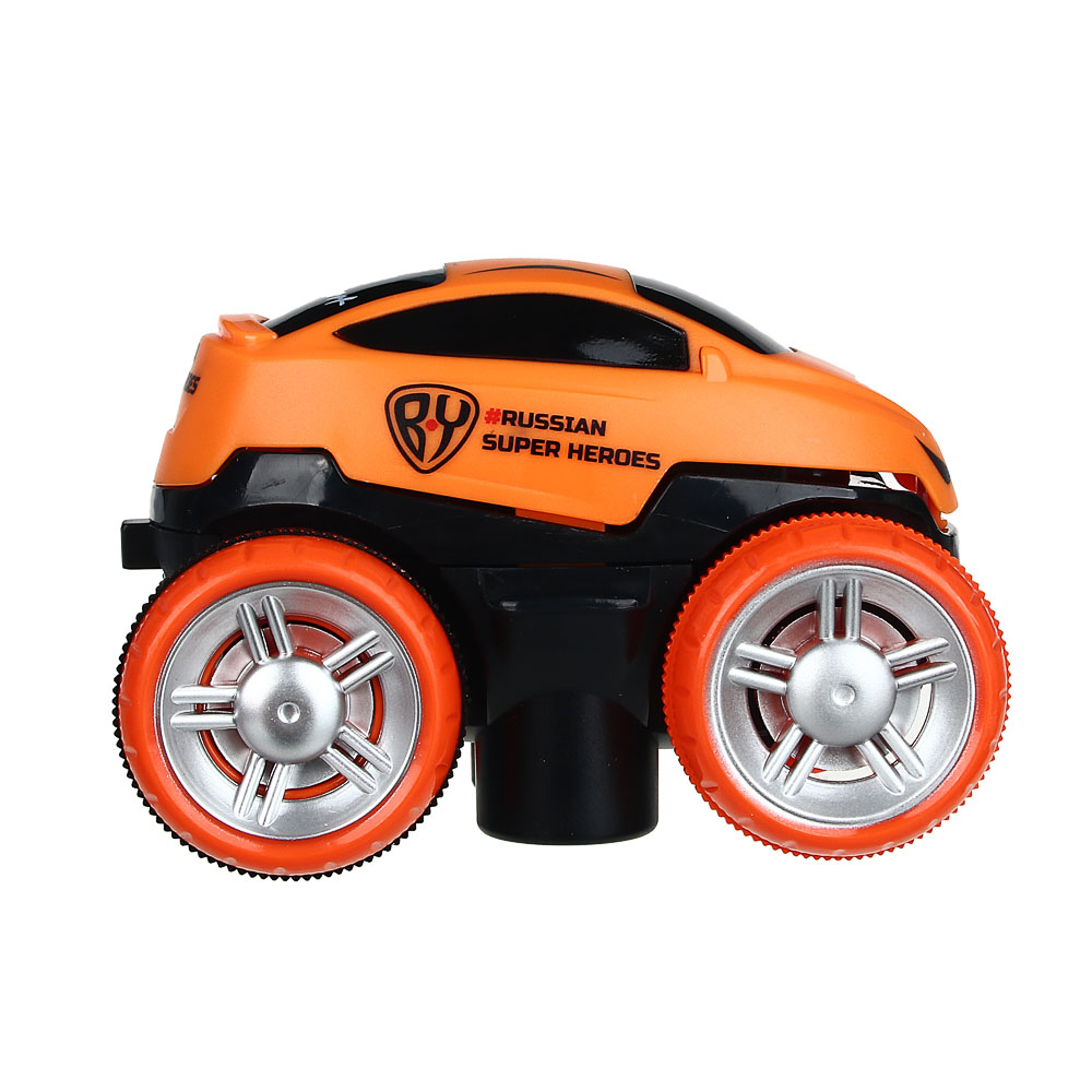 BY Трек гибкий с машинкой, 46 пр., ABS, 3xAAA,свет, движение, 26х23х5,7 см - #8