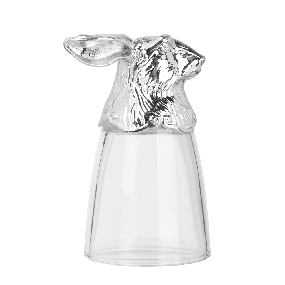 Набор стопок перевертышей тм MILLIMI, 30мл, серебро, стекло, 6шт - #5