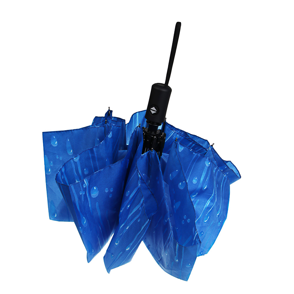 Зонт автомат, диаметр 95 см, 8 спиц, металл, пластик, полиэстер, 4 дизайна - #5