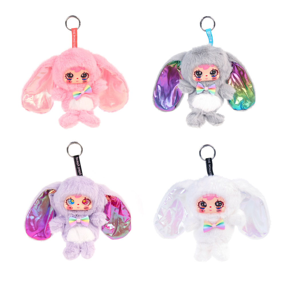 ИГРОЛЕНД Игрушка мягкая "Чудесинка" 12 см, с подвесом, полиэстер, PVC, микс видов - #1