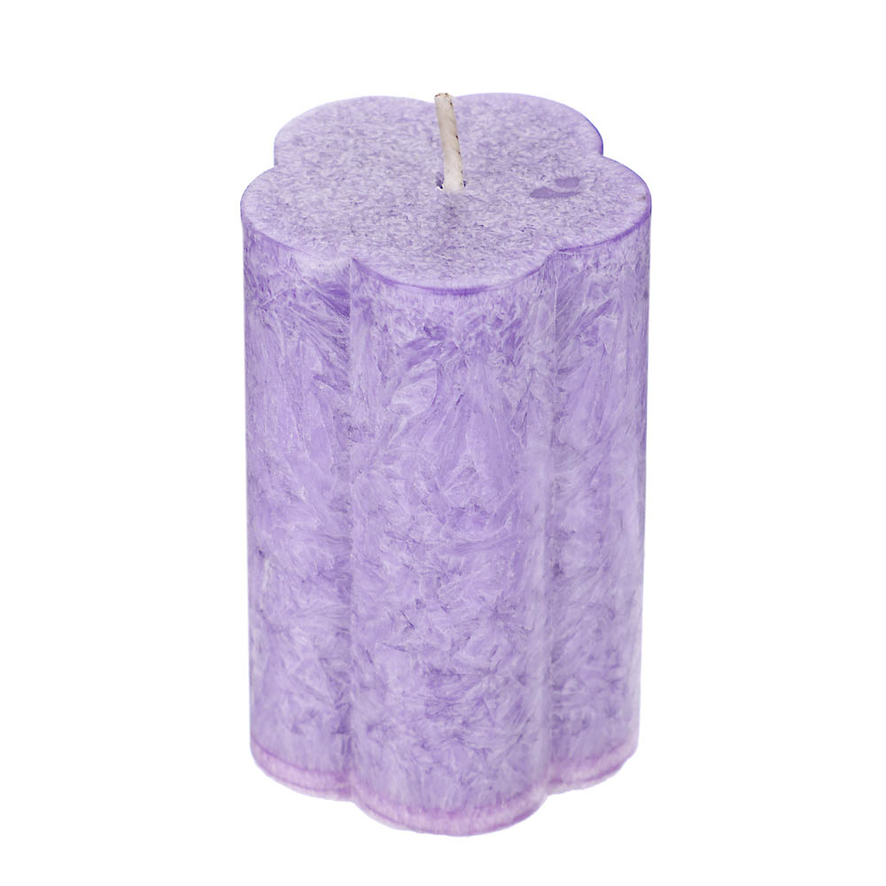 LADECOR Свеча столбик в форме цветка, парафин, 5x7,5 см, 6 цветов - #11