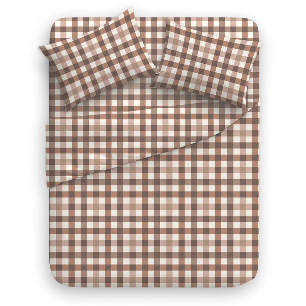 PROVANCE Мосс Комплект постельного белья семейный (5 предметов), поплин, 2 дизайна - #1