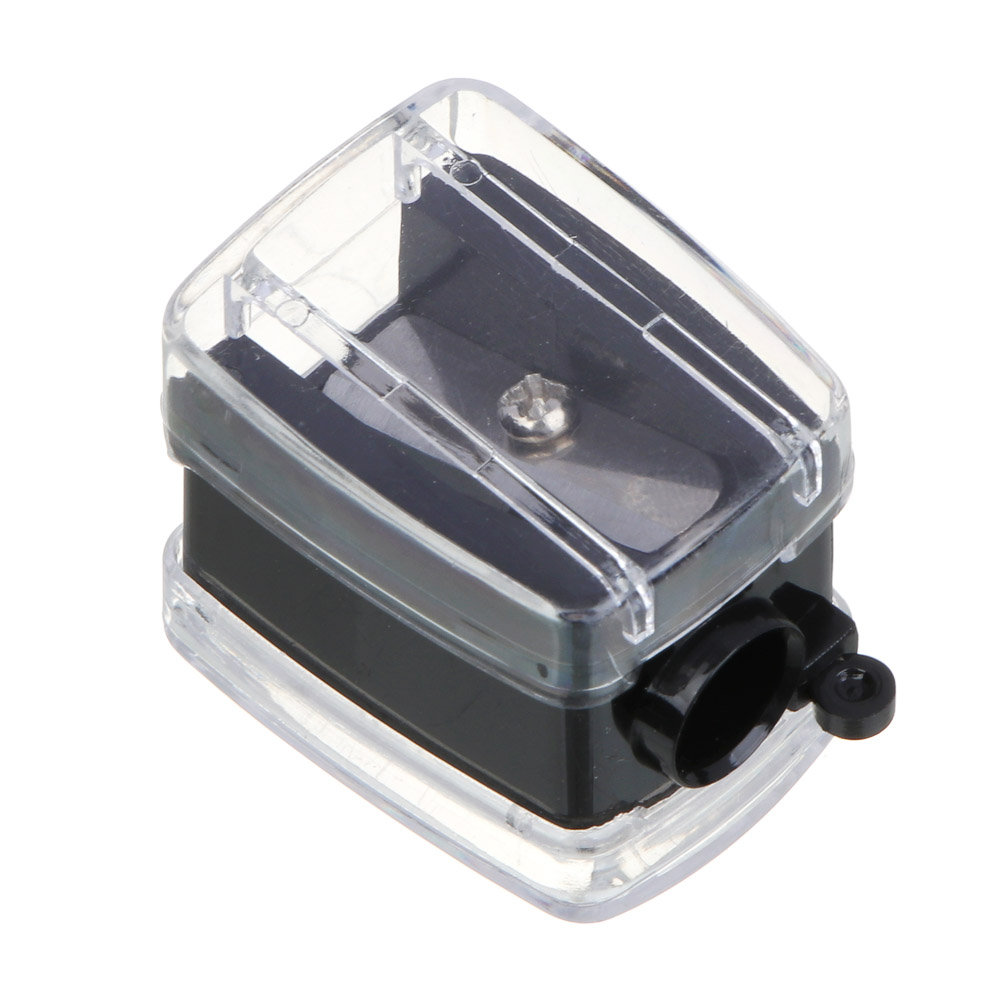 ЮНИLOOK Точилка для косметических карандашей 3,2х2,3х2 см, PS, черный, ВЗ24-22 - #2