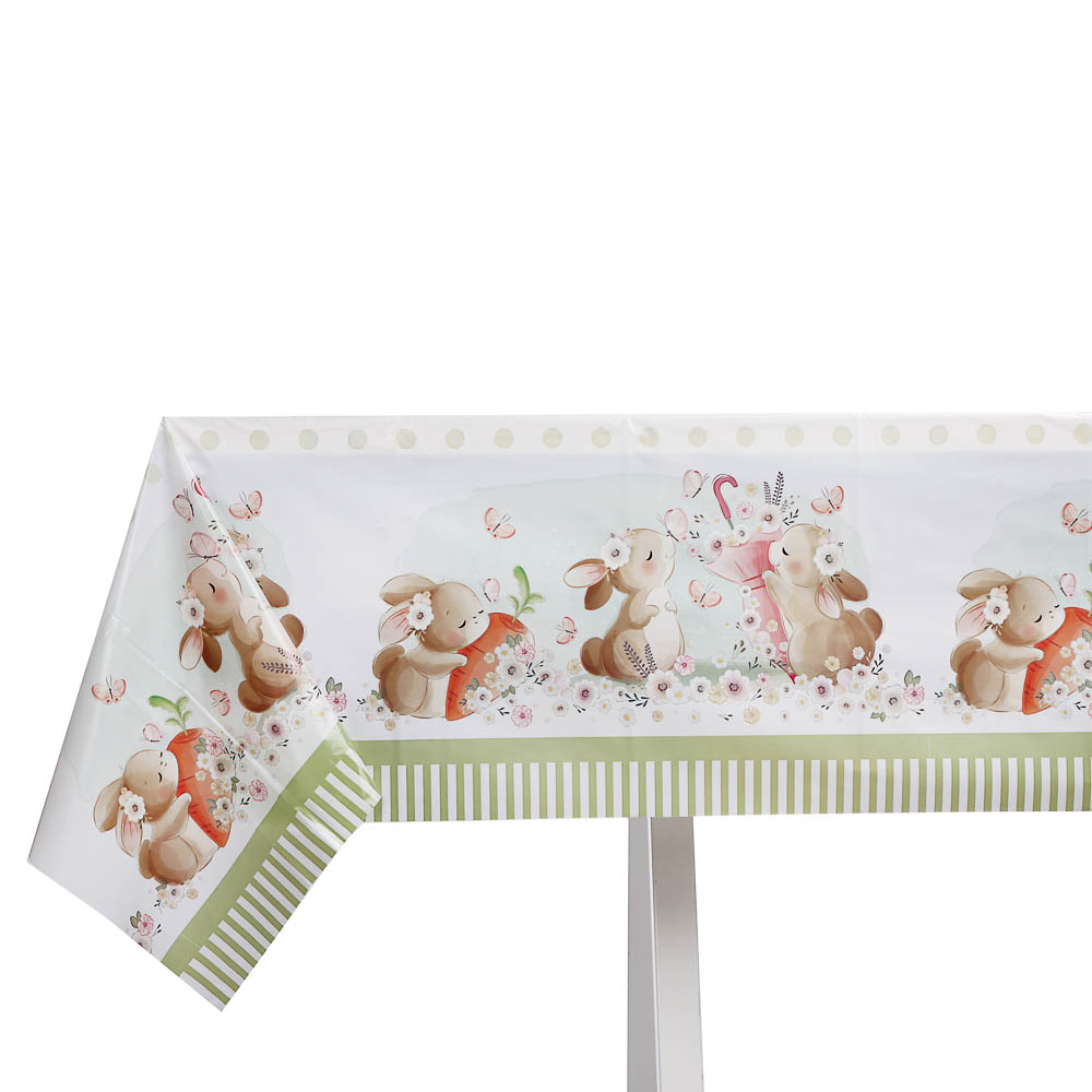 Скатерть Милые кролики, 120x180 см, 2 дизайна - #3