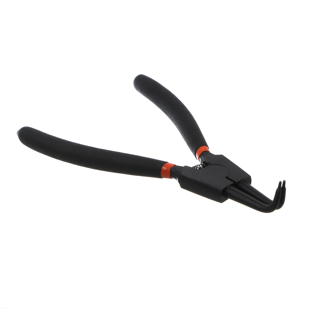 ЕРМАК Съемник внешних стопорных колец на разжим, изогнутые губки, 175 мм, сталь 45 - #2