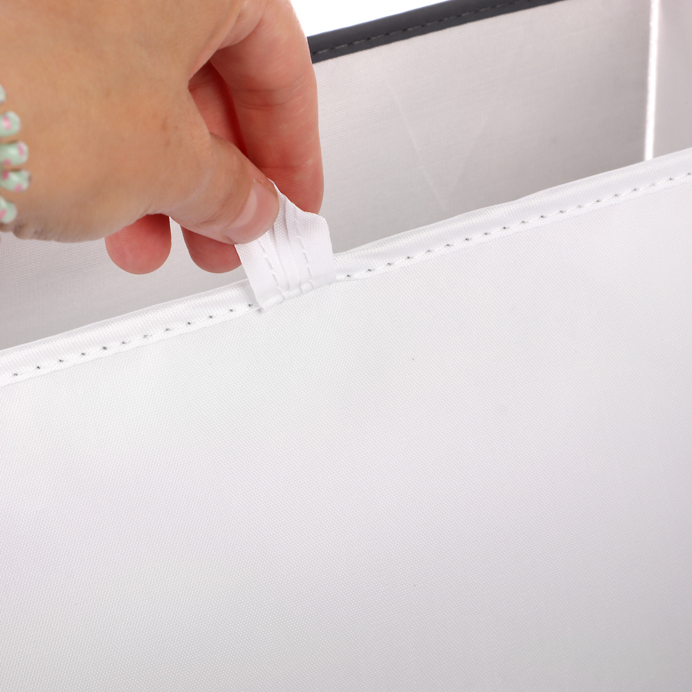 Короб тм VETTA Дафна, с крышкой , оксфорд, 40x30x20см - #6