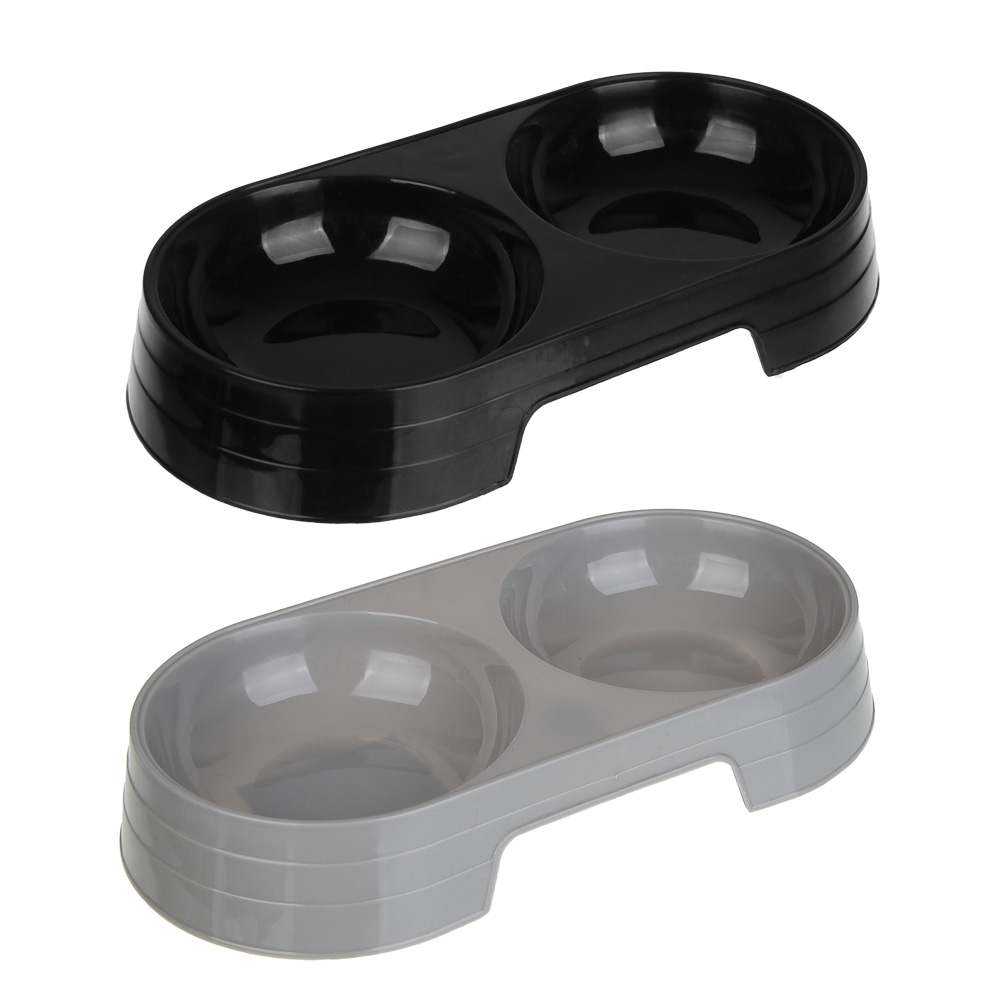 VETTA Миска двойная, полипропилен, 23x12x4 см, 300 мл - #1