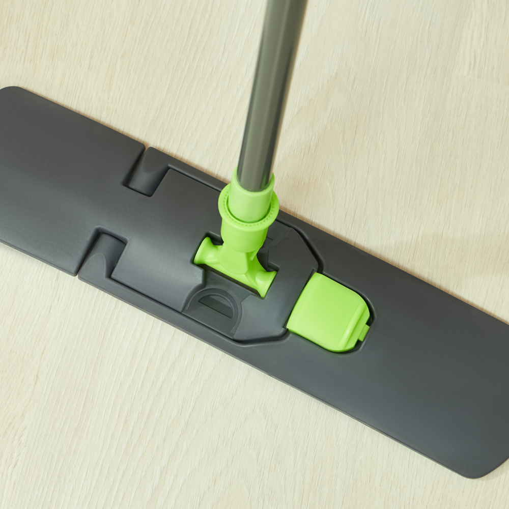 VETTA Швабра "Классик" с плоским мопом из микрофибры, разборная, телескоп - #6