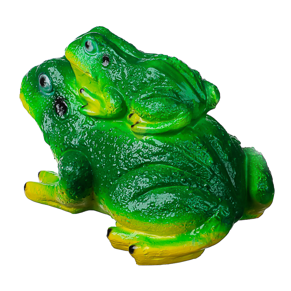Фигура садовая Две жабы 16х27см гипс - #5