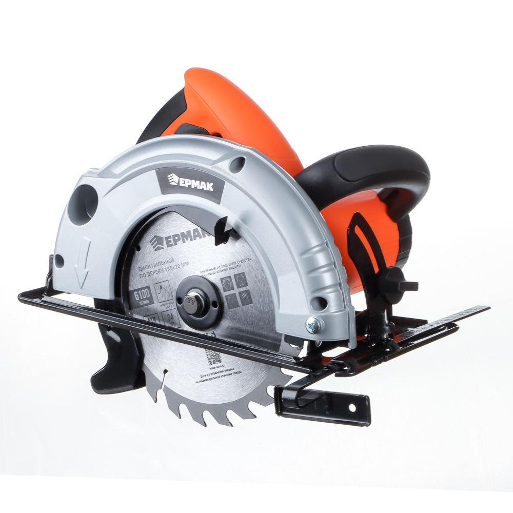 ЕРМАК Пила дисковая ПД-185/1500, 1500Вт,диск в ком185х 20мм, 5500 об/мин, макс. глубина пропила 60мм - #6