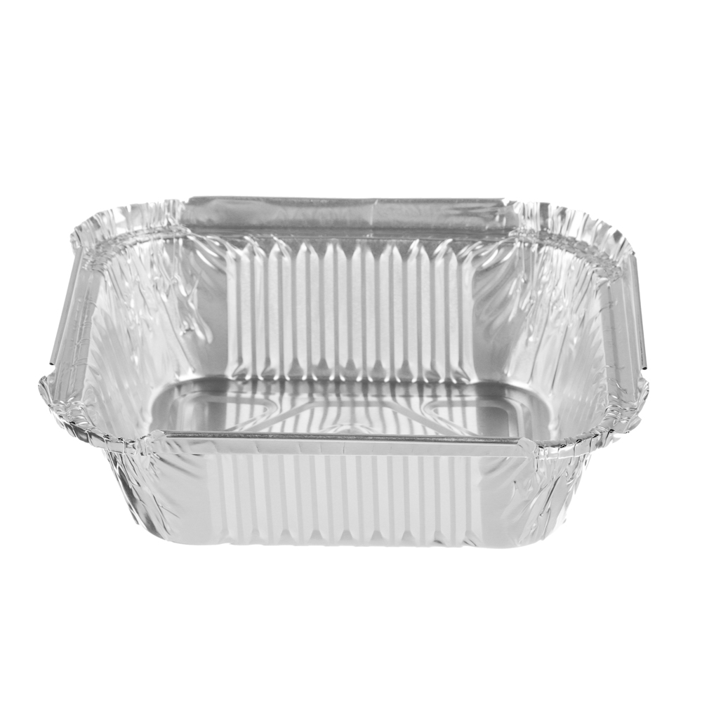 Форма для запекания, алюминиевая фольга, 12,8х10,3х4см, дно10,8х8,3см, 440 мл, L-край, R28L - #2
