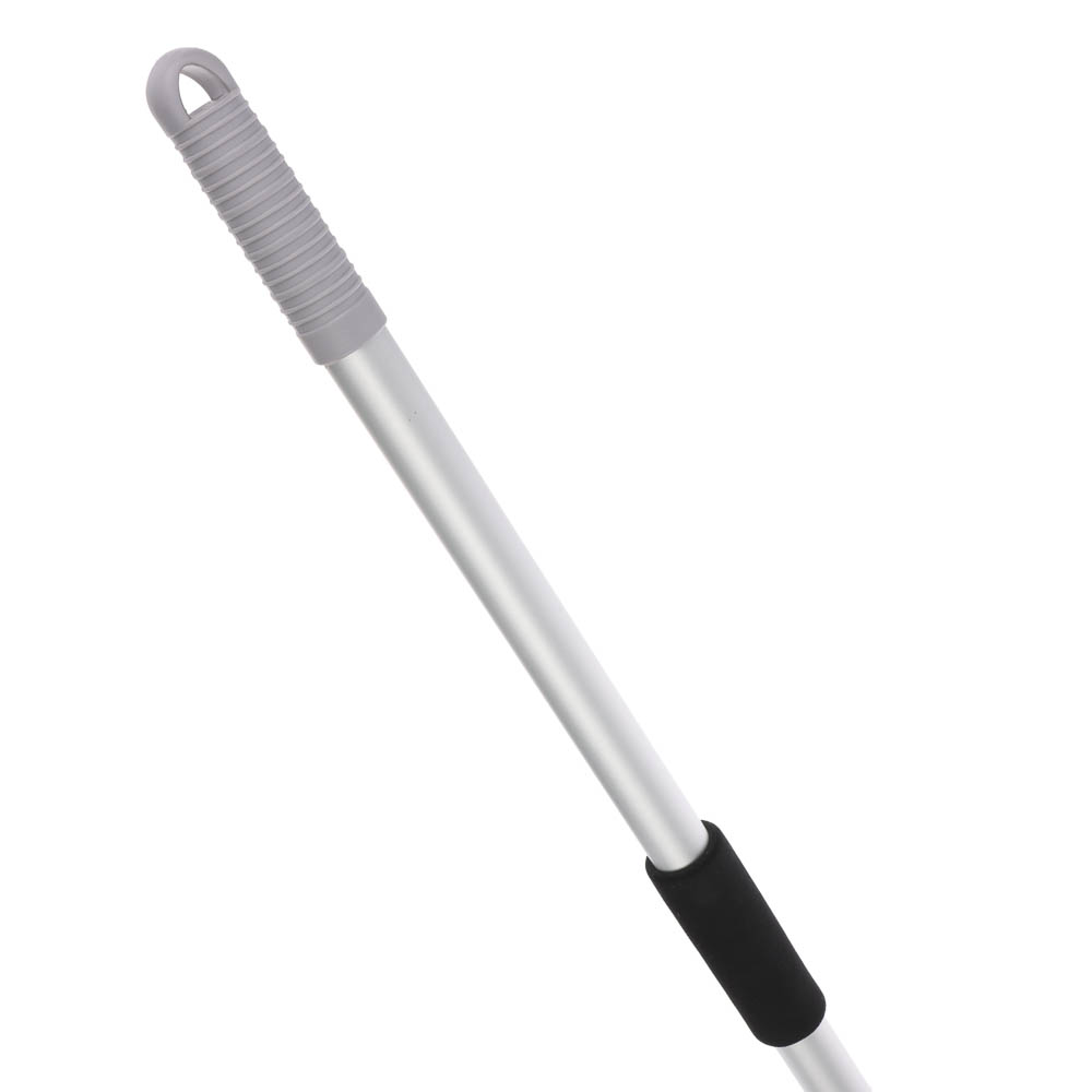 Окномойка тм VETTA, телескоп. ручка 65-111см, алюминий, водосгон ТПР 25см, поролон, цвет серый - #6