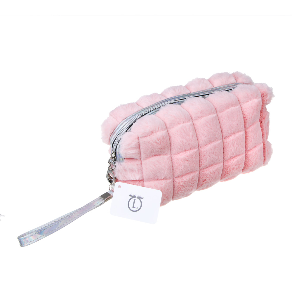 ЮL Косметичка из искусственного меха Флаффи, 100% ПЭ, 18х10х7см, 2 цвета - #5