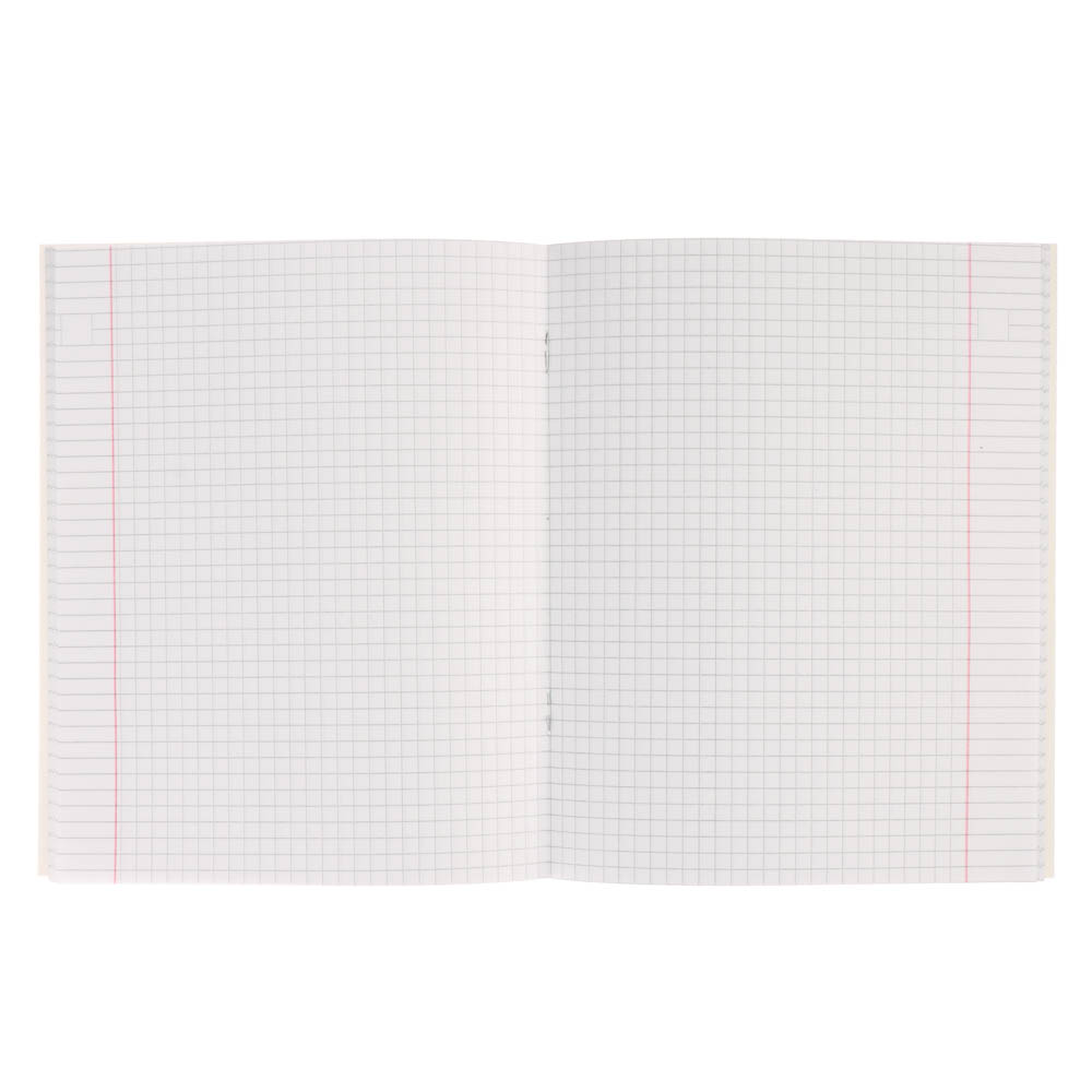 ClipStudio Тетрадь 48л. в клетку, офсет, обл. мел.картон, скрепка, УФ-лак, "Надписи" 4 диз. - #4