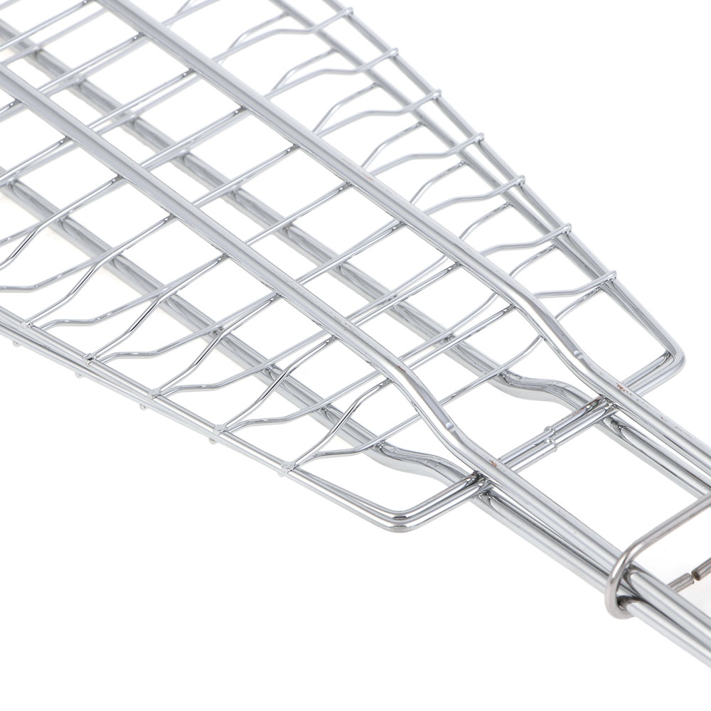 Решетка-гриль для приготовления рыбы тм GRILLBOOM, 435гр, 63х36х12см - #2