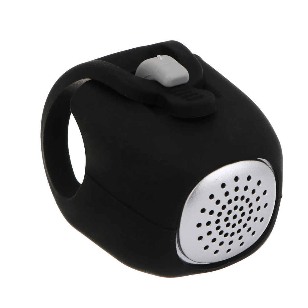 Звонок велосипедный электронный, тм BY SPORT, 3 сигнала, 2xCR2032, черный - #2