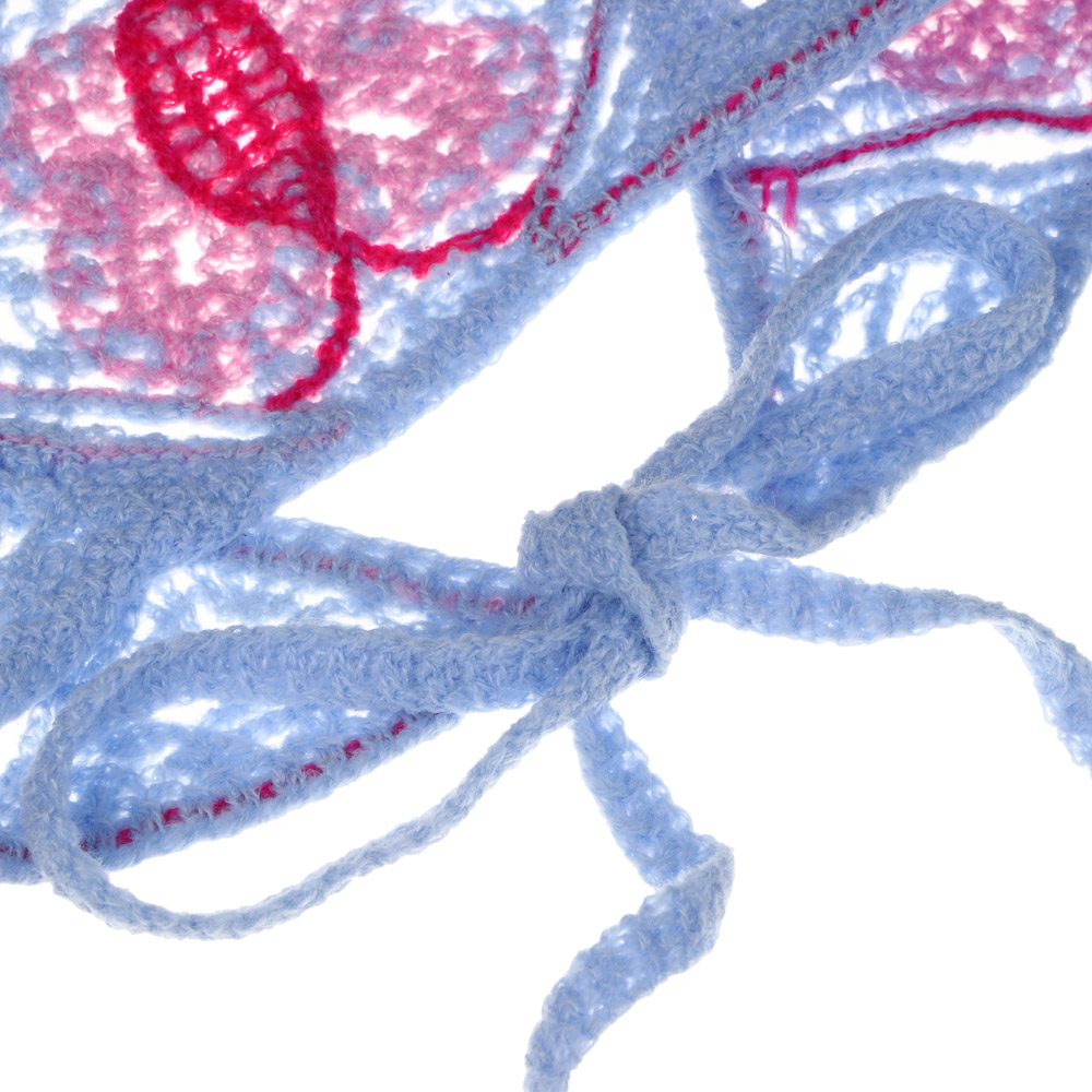 GALANTE Косынка вязаная женская, р-р 50x35см, 100% полиэстер, 6 дизайнов - #4