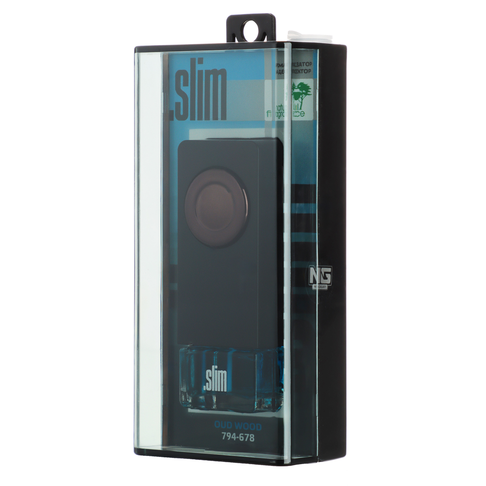 NEW GALAXY Ароматизатор на дефлектор Slim, 8мл, oud wood - #5