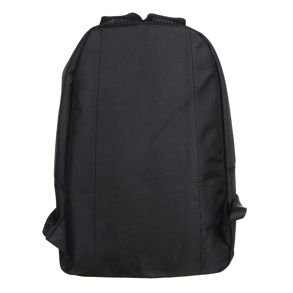 Рюкзак подростковый, 41x29x14см, ПЭ, 1 отд, светоотраж.пластик. передняя панель "хамелеон", черный - #4