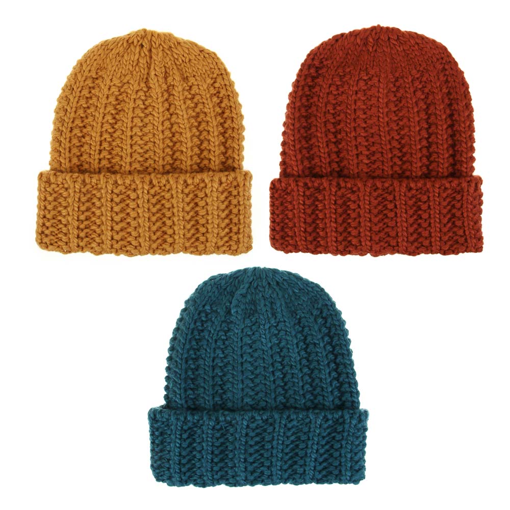 GALANTE Шапка женская крупной вязки,р-р 56-58, 3 цвета, СЗШ24-11 - #1