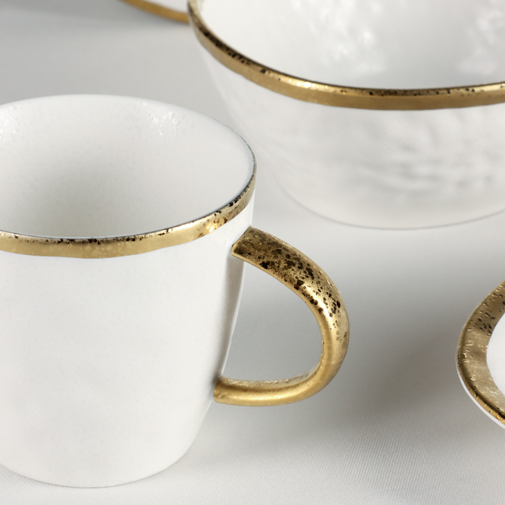 MILLIMI Романс Набор чайный 2 пр., 250мл, 15см, фарфор, белый - #8