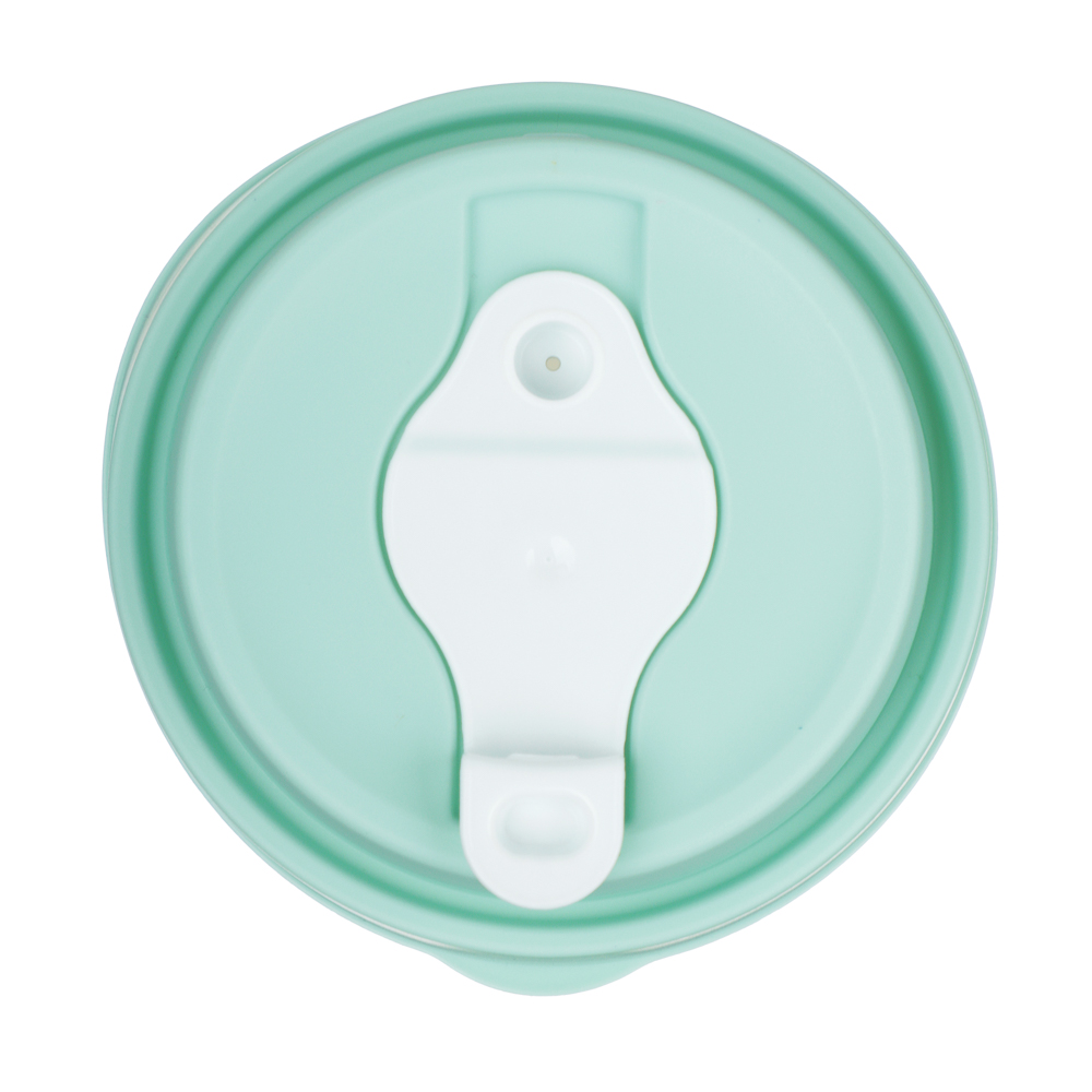 Черри Стакан с крышкой и клапаном 420мл, пластик, 2 цвета - #6