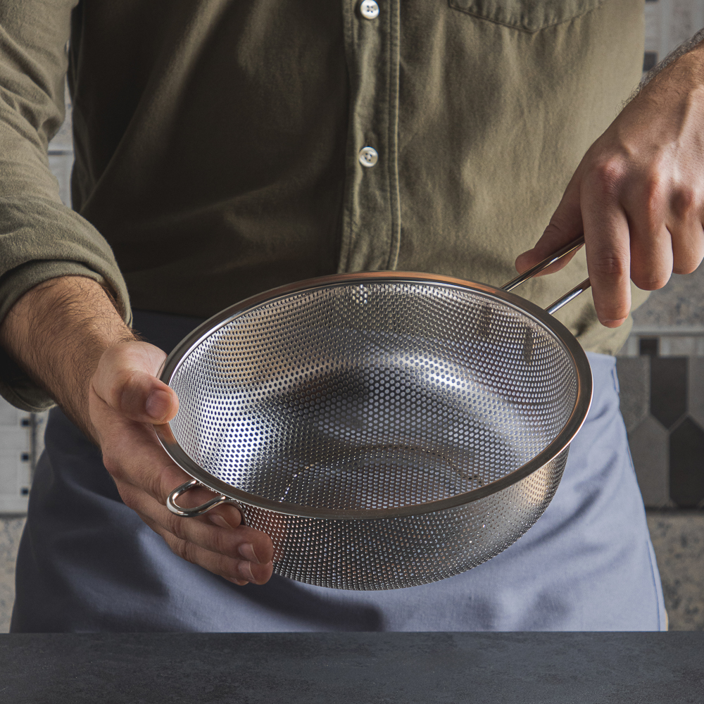 VETTA Дуршлаг с ручкой 22см, нерж.сталь - #11