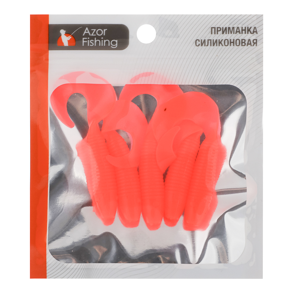 Приманка мягкая "Shad" тм AZOR FISHING, силикон, 7см, 5шт. в уп, 5 цветов - #14