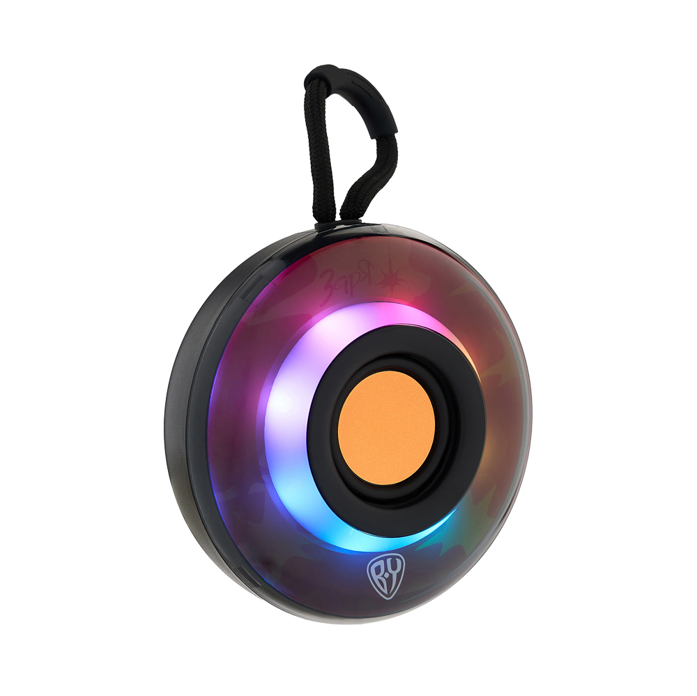 BY Колонка беспроводная Заря, 5 Вт,800 мАч, БТ, microSD, подвес, ВШГ 10x10x5см, пластик, принт Герои - #3