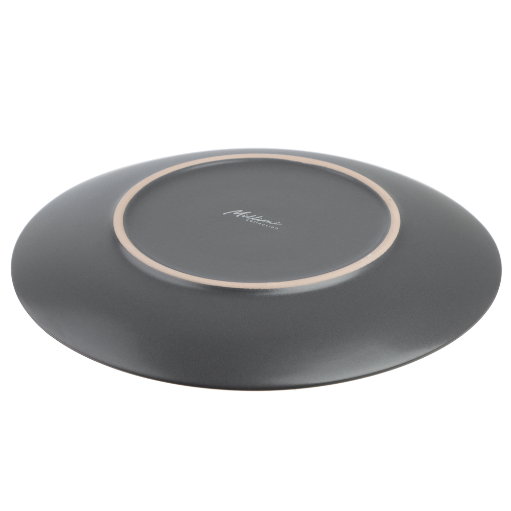 MILLIMI Тарелка десертная 20х2.5см, керамика, графит - #4