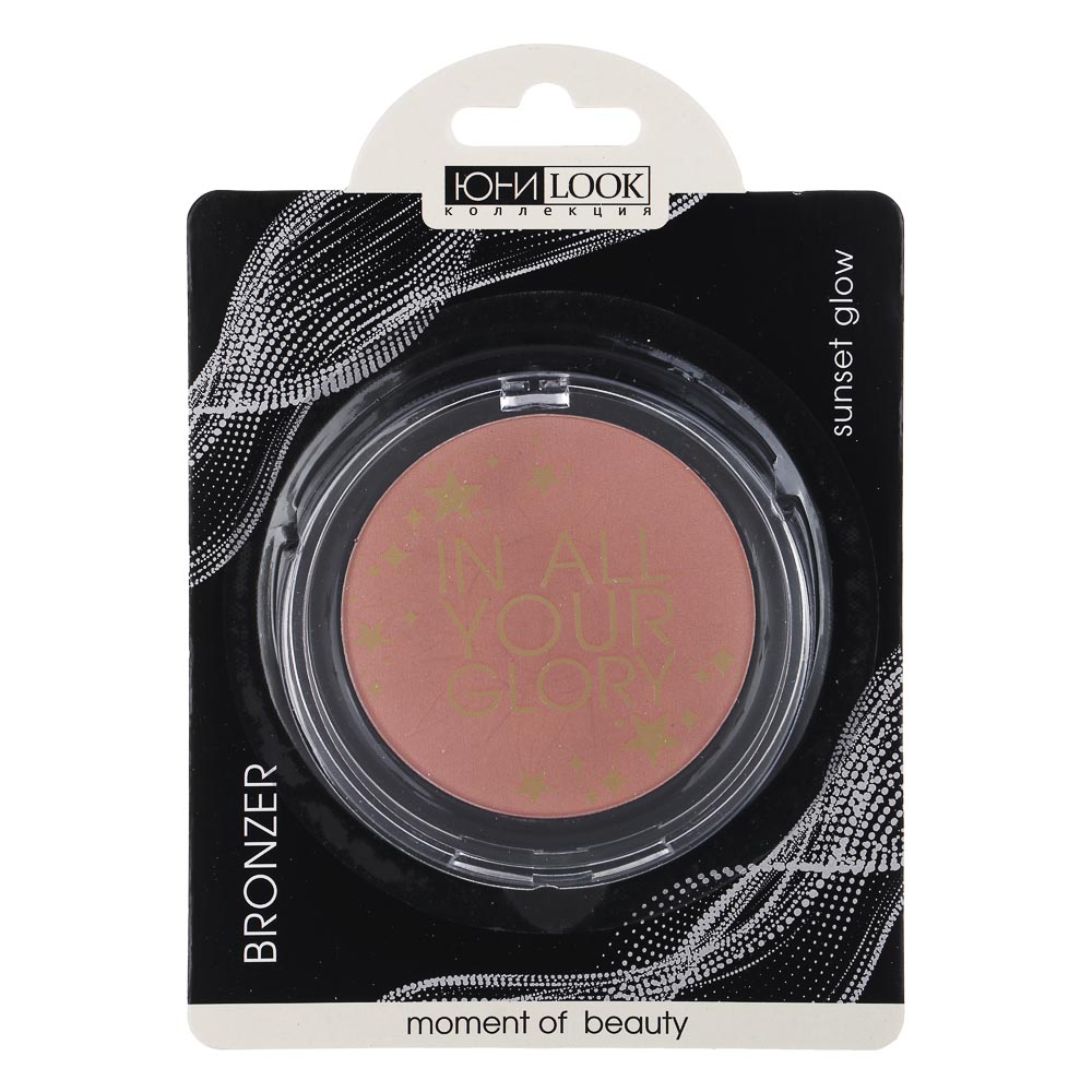 ЮНИLOOK Бронзер сияющий компактный, 9 гр, терракотовый - #3