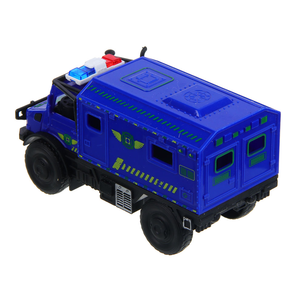 ИГРОЛЕНД Грузовик Городская спецслужба, инерция, РР, 12,6х6,4х8 см, 3 дизайна - #7