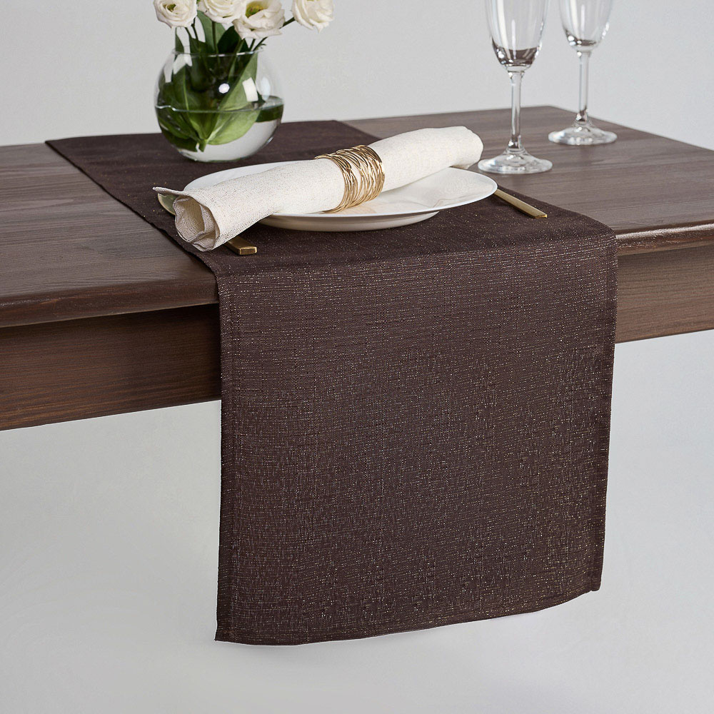 PROVANCE Фелиз Дорожка текстильная для сервировки стола, 30х140см, 85% пэ 15% люрекс - #1