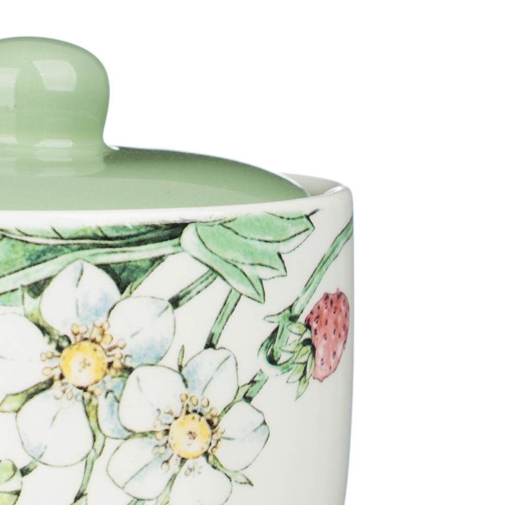 MILLIMI Земляника Сахарница, 11х11см, 500мл, керамика - #2