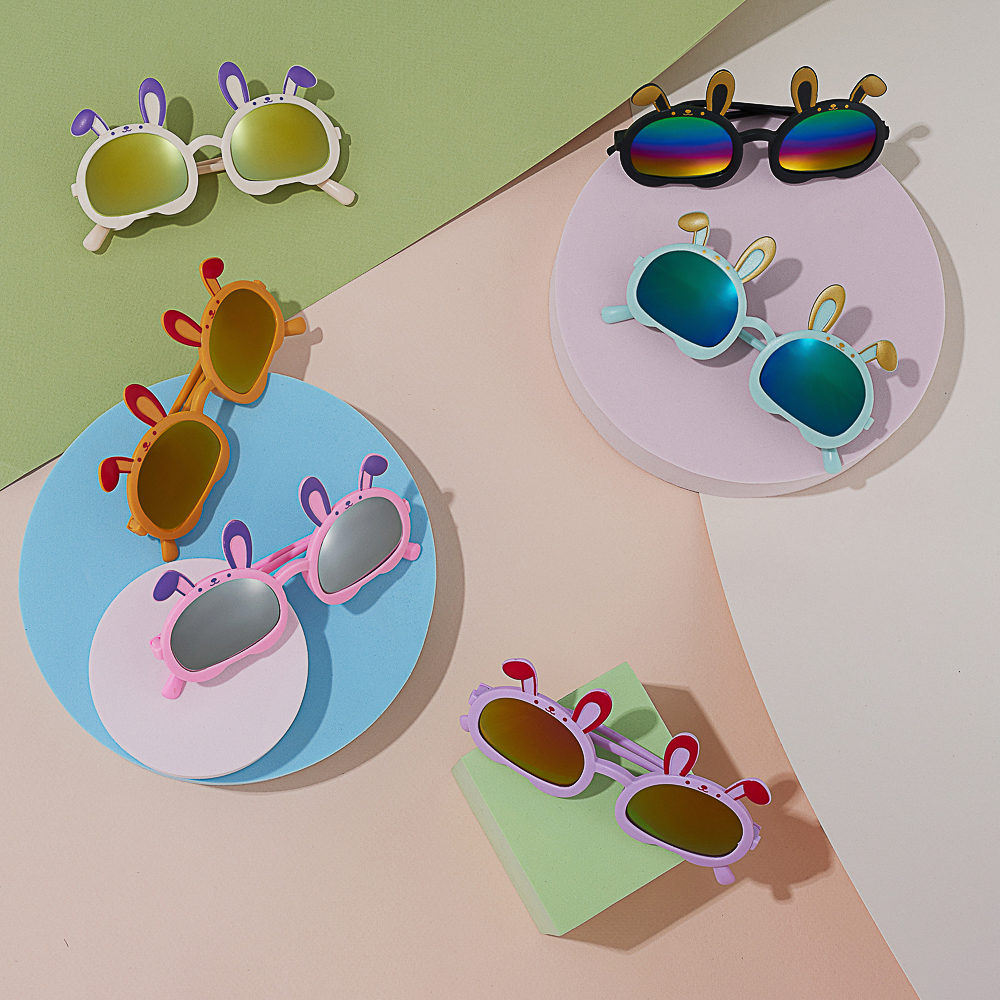 GALANTE Очки солнцезащитные детские, пластик, 127x35мм, 6 цветов - #6