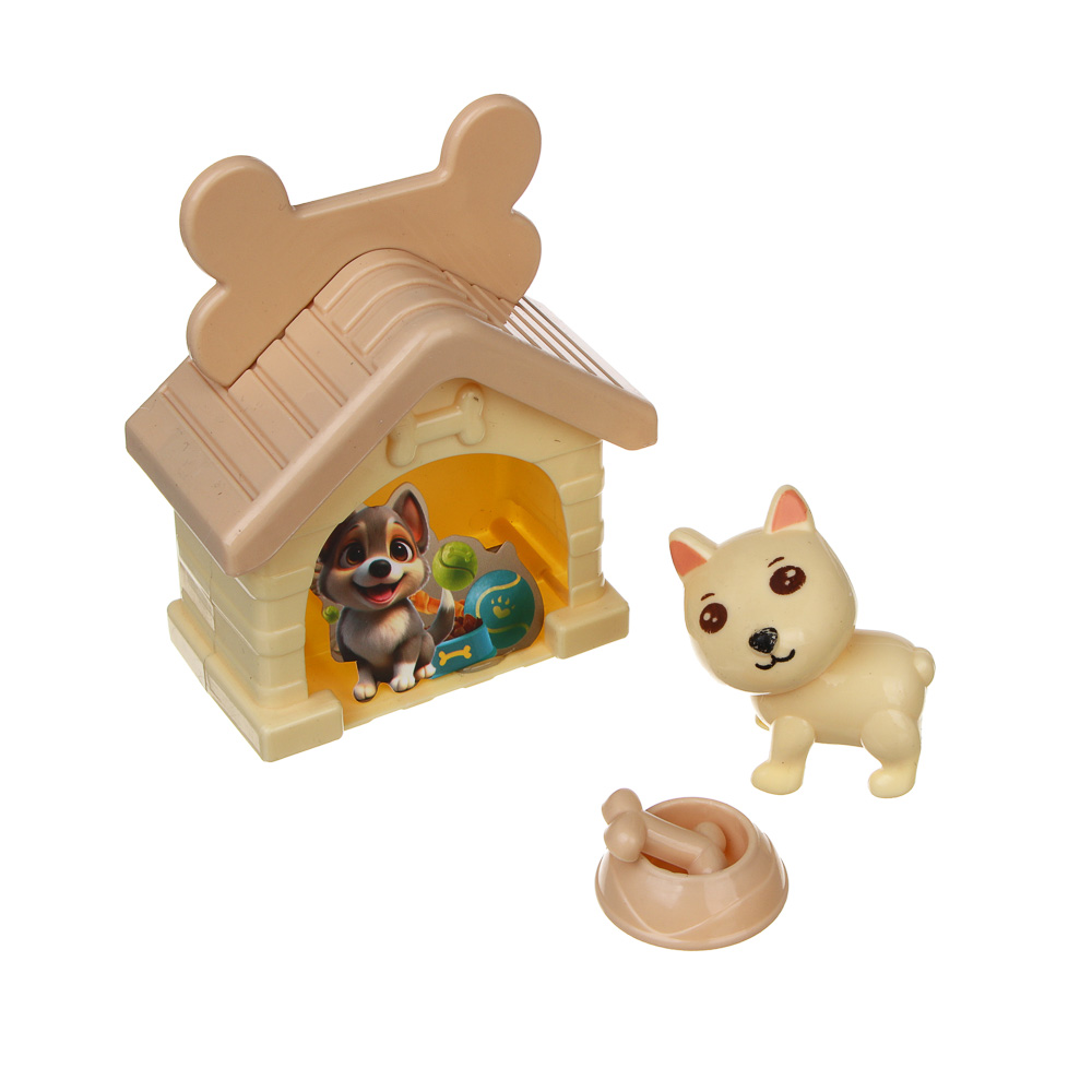 ИГРОЛЕНД Кукла 15 см с акс. и питомцами, PVC, PP, ABS, 38,5х8,5х25,5 см - #8