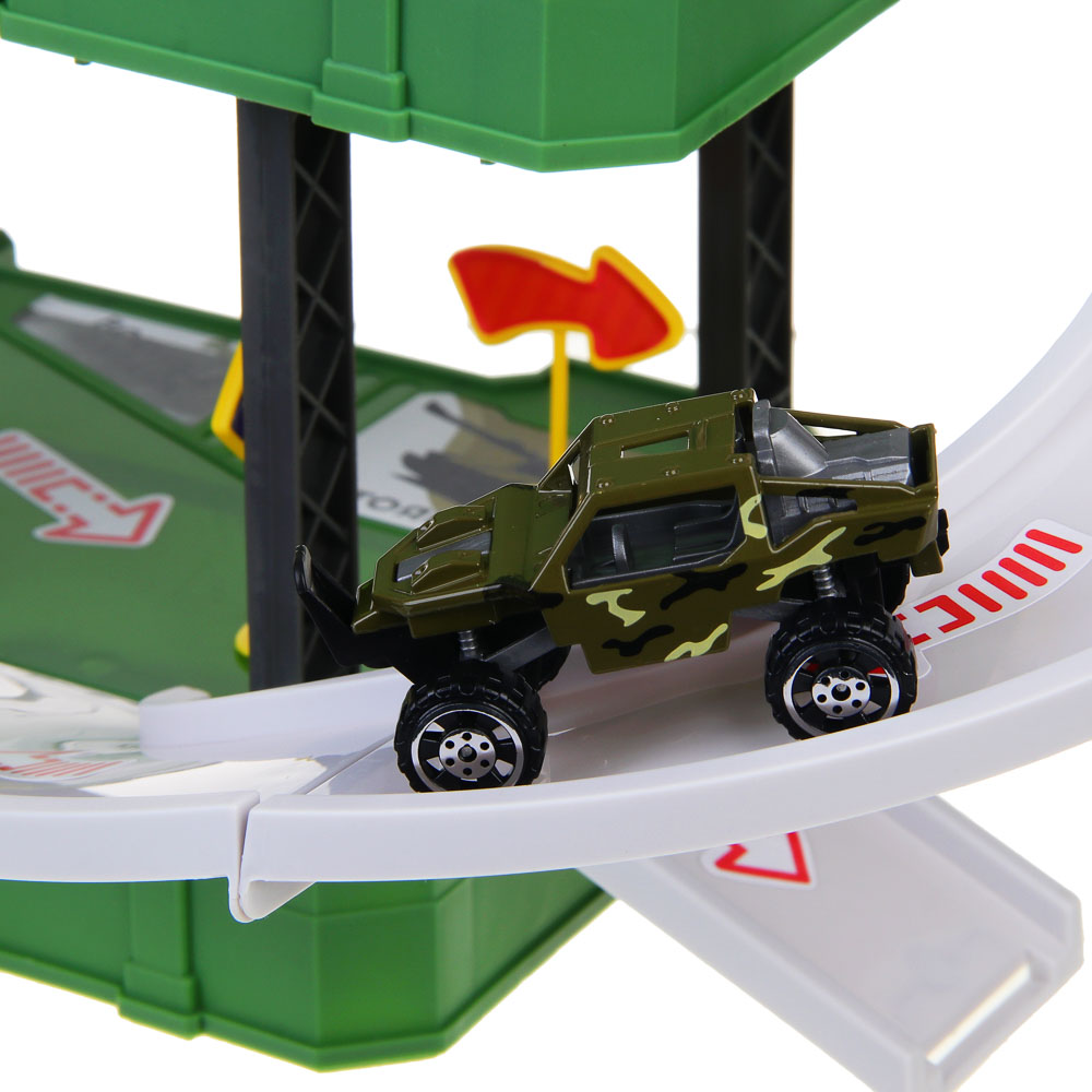 ИГРОЛЕНД Парковка в кейсе, ABS, 16,5x8x20,5 см, 2 дизайна - #11