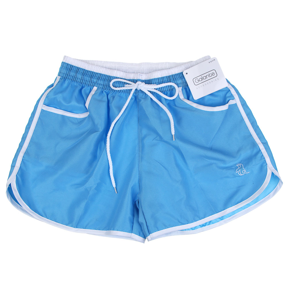 GALANTE Шорты женские, 100% полиэстер, р-р S-M, цвет голубой - #7
